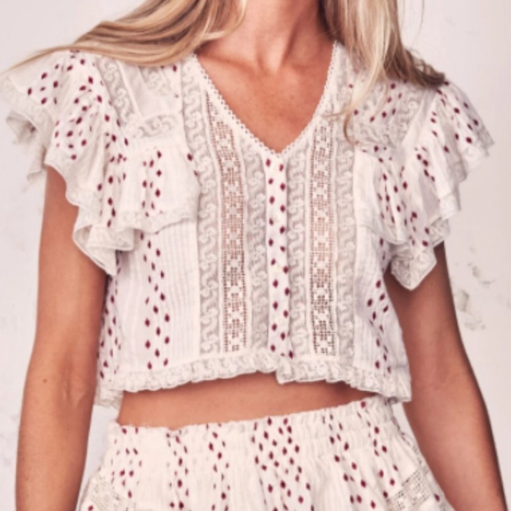 LoveShackFancy Lace Top